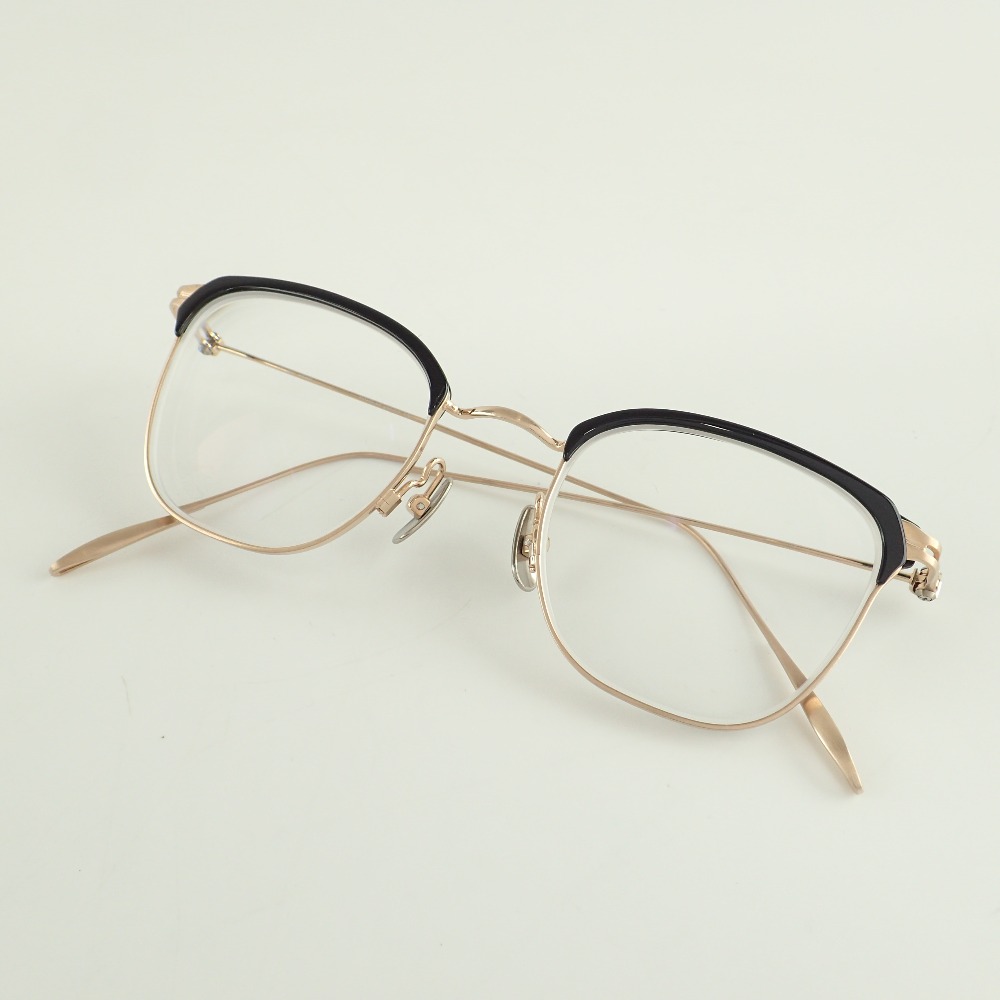 宅配買取センターで金子眼鏡のKM-31、サーモントブロウタイプのメガネ 