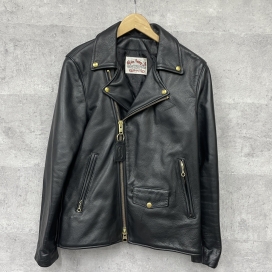 キャリーの×バンソン 2017AW ブラック CL-17AW001V カーフレザー ダブルライダースジャケットの買取実績です。