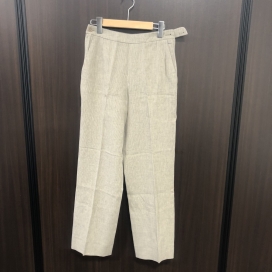 エルメスのマルジェラ期 グレー サイドファスナー リネン100%パンツの買取実績です。