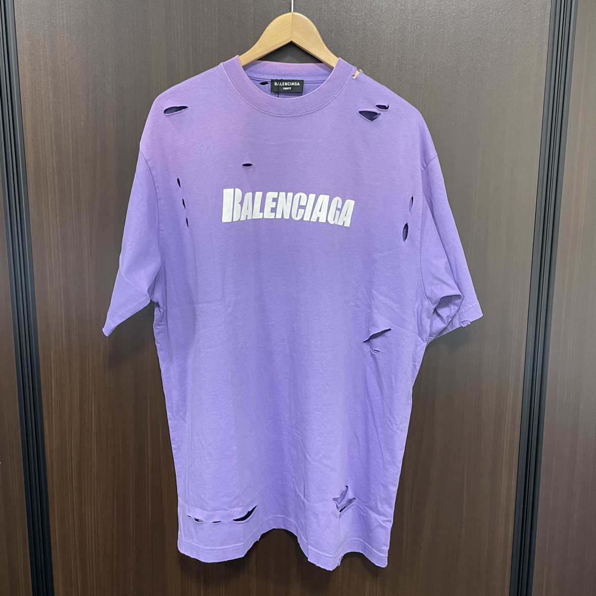 BALENCIAGA 21SS デストロイTシャツ