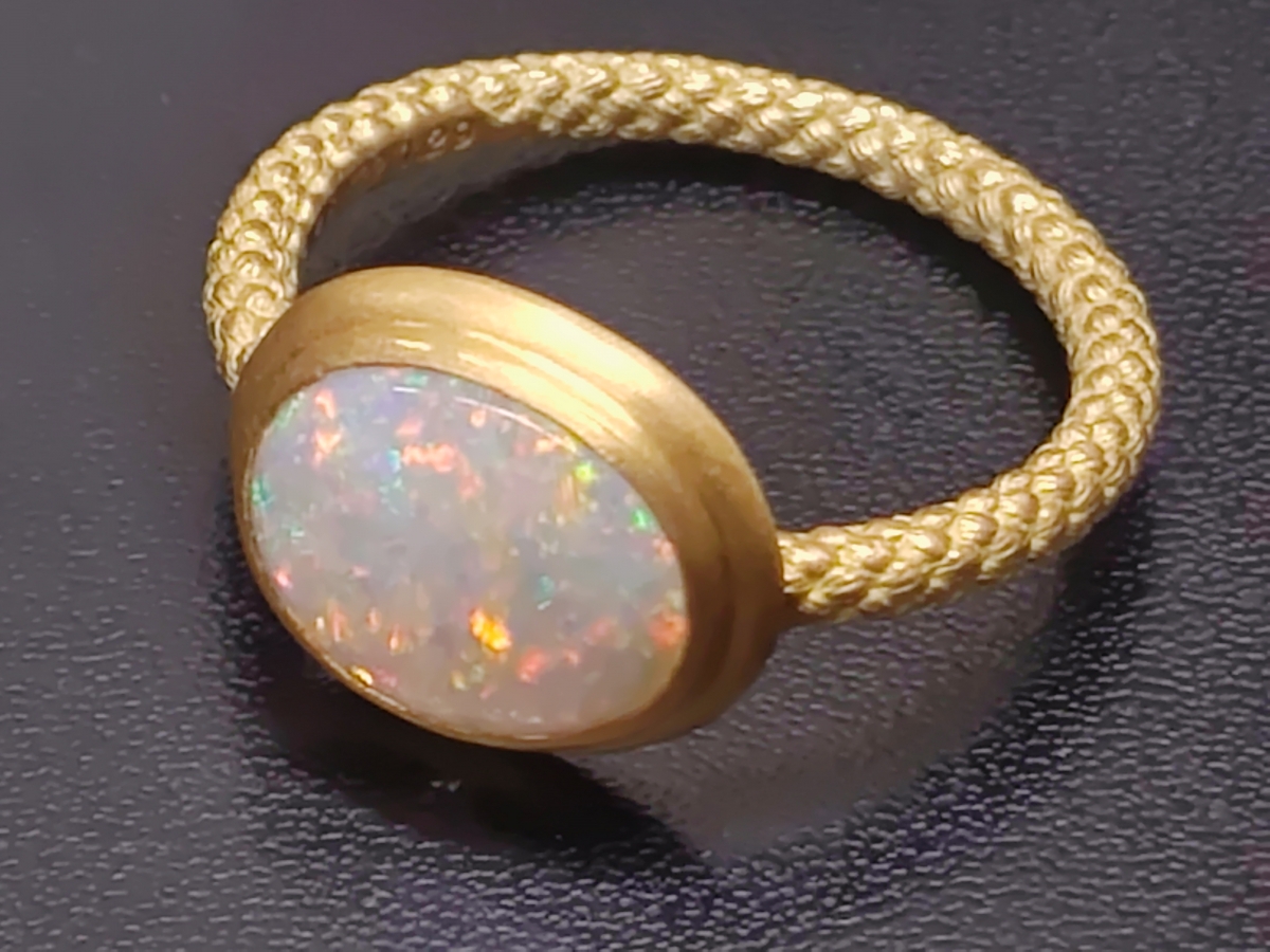 トーカティブ ピクチャーオパール リング 指輪 talkative K18 トーカティブ ピクチャーオパール リング 指輪 talkative K18