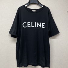 広尾店で、セリーヌの2X764671Q、ブラックのロゴルーズTシャツを買取いたしました。状態は綺麗な状態の中古美品です。