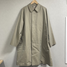 アナトミカのSINGLE RAGLAN S-P GABARDINE コットンギャバジン シングルラグランコート ベージュ 530-542-01の買取実績です。
