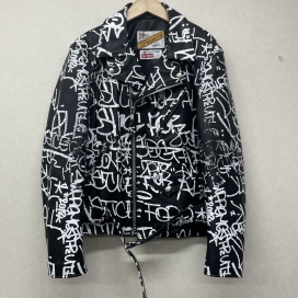 ショットの×シュプリーム×コムデギャルソン J46F8 ライダースジャケットの買取実績です。