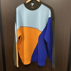 ロエベの23SS マルチカラー ウール パズルセーター H526Y14KDLの買取実績です。