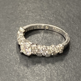 ポンテヴェキオのK18 0.49ct 0.352ct刻印 ダイヤモンドリングの買取実績です。