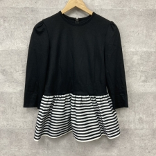 銀座本店で、ボーダーズアットバルコニーのPEPLUM LONG SLEEVE TEE BD2211-2B-14を買取いたしました。状態は綺麗な状態の中古美品です。