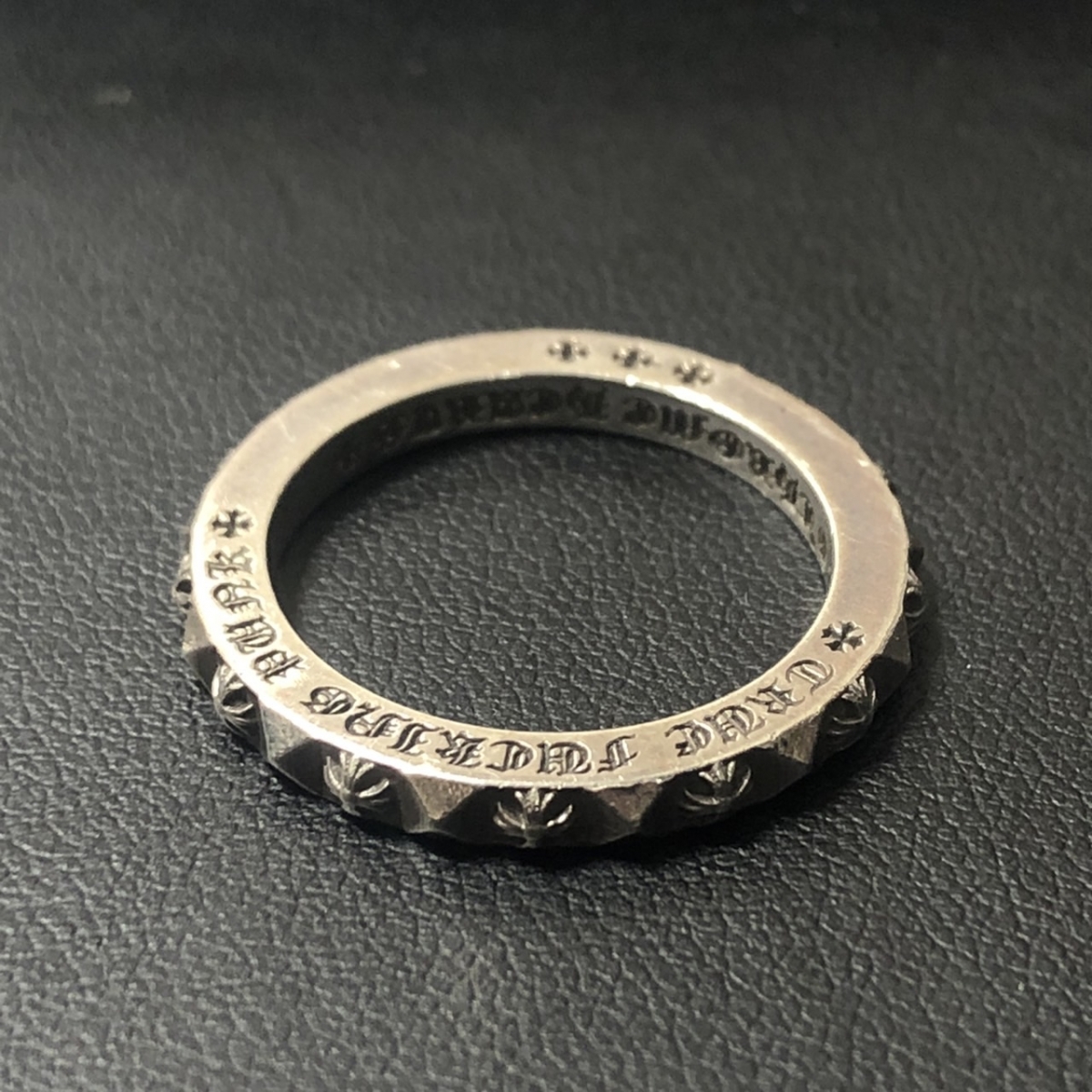 クロムハーツを神戸三宮で買取。トゥルーファッキンパンクリング・CH