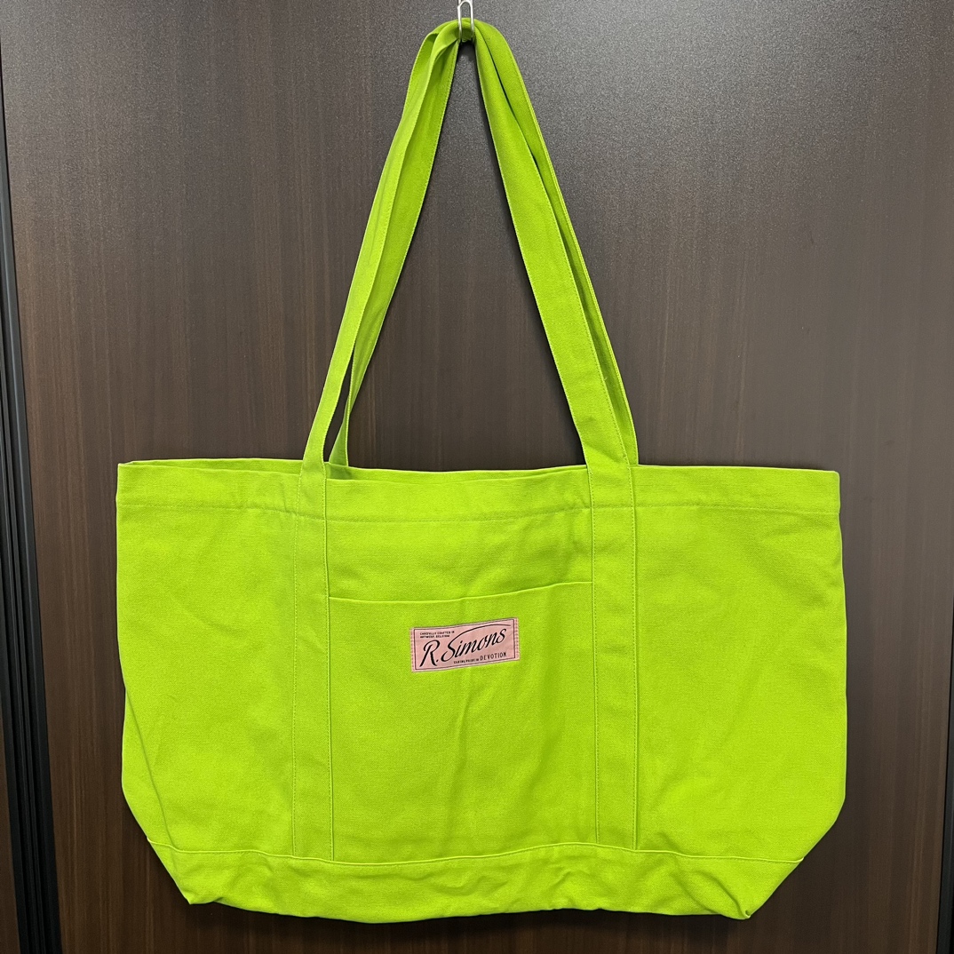 ラフシモンズの21AW グリーン Oversized canvas tote bag 212-934Bの買取実績です。
