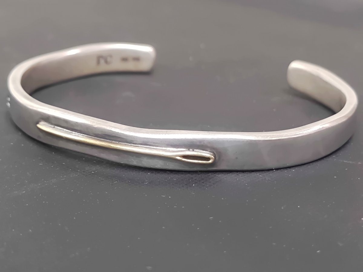 ポータークラシックのPC-011-1388 THE GOLD NEEDLE BANGLE ニードルバングルの買取実績です。