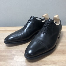 ジョンロブ フィリップ2・PHILIP II キャップトゥ オックスフォード カーフ ブラック レザーシューズ・革靴 買取実績です。