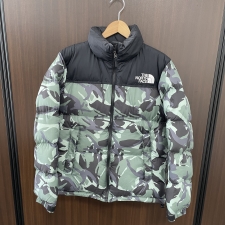 ザ・ノース・フェイス ローレルリースグリーンエクスプローラーカモ ノベルティーヌプシジャケット ND91842 買取実績です。