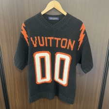 ルイヴィトン RM221 JYB 2022SS チャンキーインターシャフットボール 半袖ニットセーター 買取実績です。