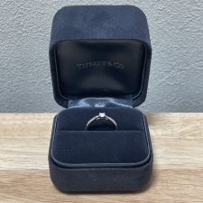 ティファニー pt950 0.18ct ハーモニーダイヤリング 買取実績です。