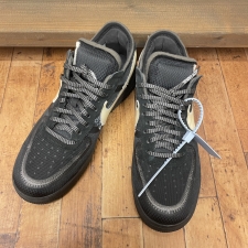 銀座でナイキを買取。ナイキ×オフホワイトのAO4606-001、AIR FORCE1 LOWを買取ました。状態は未使用品です。