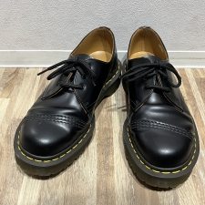 ドクターマーチン ×コムデギャルソンオムドゥ 1461 TOE GUARD CDG 3ホールシューズ 27126001 SMOOTH ブラック 買取実績です。