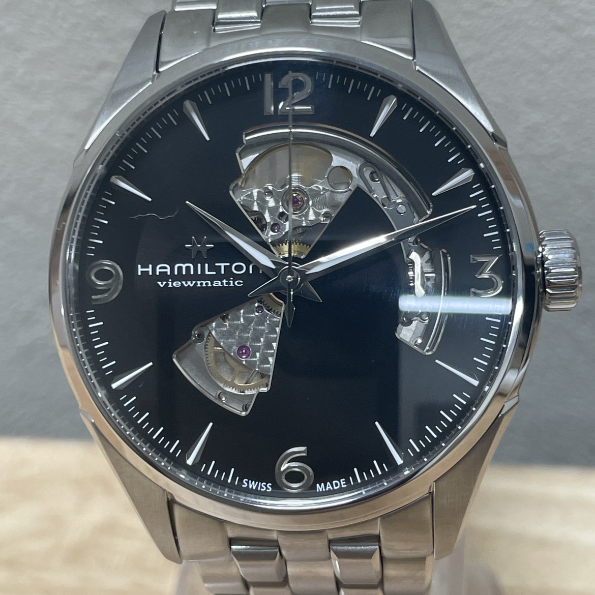 ハミルトンのH327050 ジャスマスター 自動巻き時計の買取実績です。