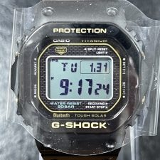 G-SHOCK GMW-B5000TB-1JR 35周年記念 ﾌﾞﾗｯｸ 腕時計 買取実績です。