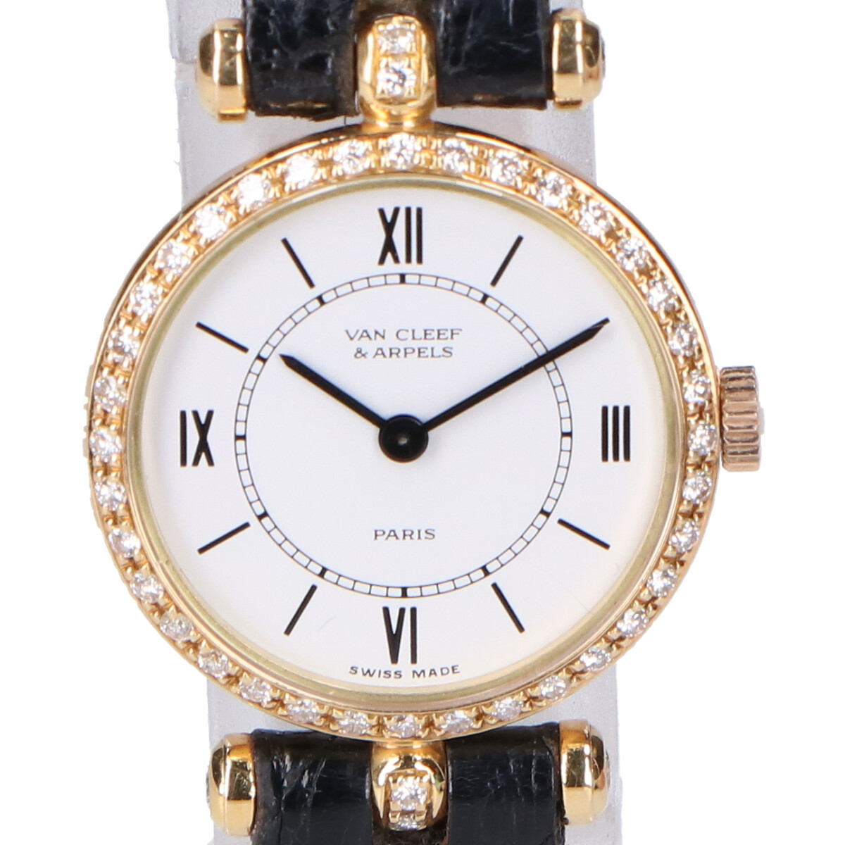 ヴァンクリーフ&アーペルの18901B1 K18YG クラシック ラ・コレクション クォーツ腕時計の買取実績です。