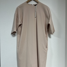 ヨーコチャン YCD-221-736 ベージュ Hラインパール ドレス/H-line Pearl Dress 買取実績です。