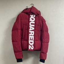 ディースクエアード S72AM0868 S53353 RED SPORTS JACKET ビッグロゴ ダウン混スポーツジャケット レディース 買取実績です。