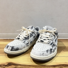 アミリ 23SS ホワイト×ブラック SKEL TOP LOW スニーカー SS23MFS003030 買取実績です。