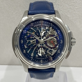 シャウボーグのブルー 99本限定 URBANIC GALAXY LIMITED EDITION 自動巻き SS クロノグラフ SW-50ACSの買取実績です。