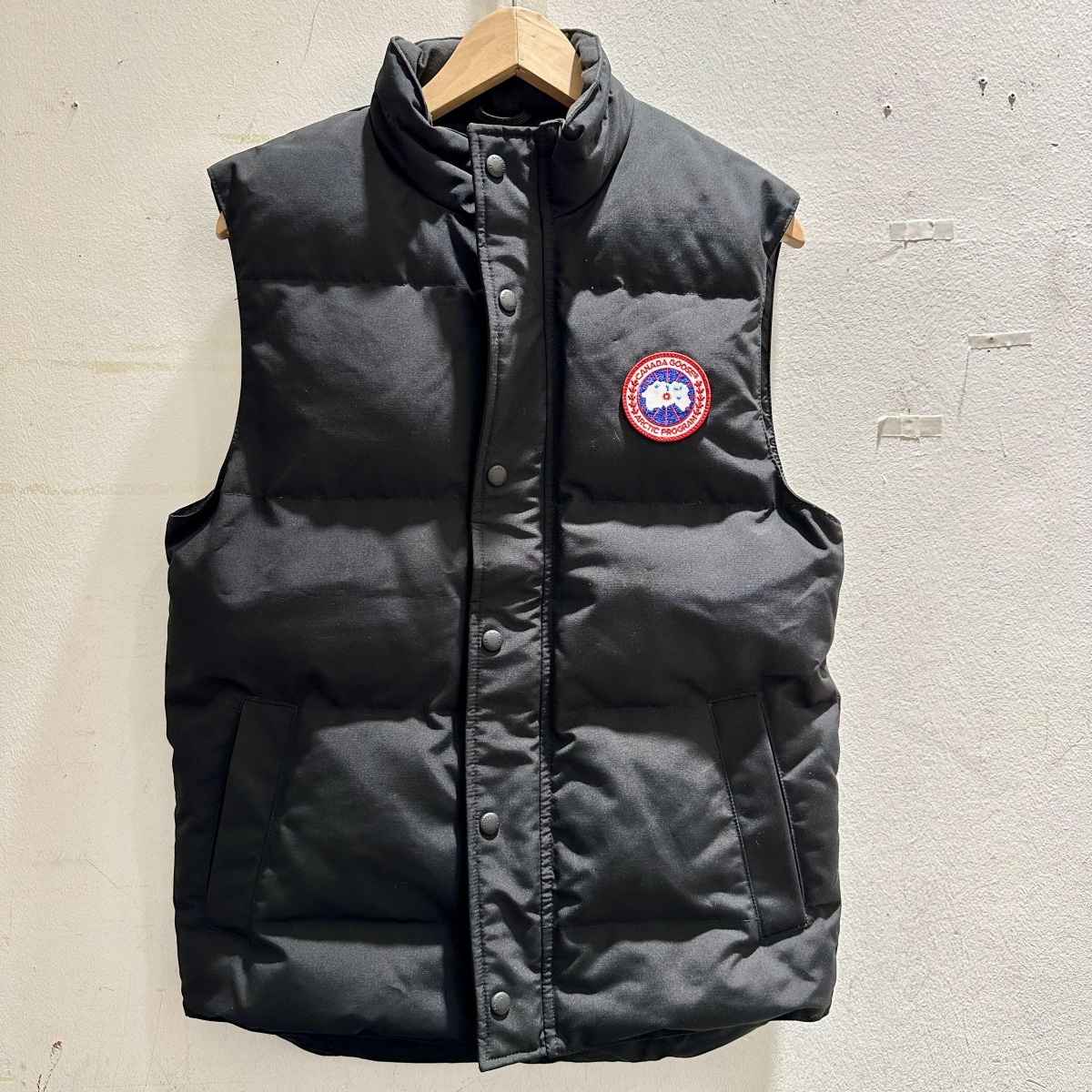 Canada Goose ダウンベスト ブラック M CANADA GOOSE(カナダグース
