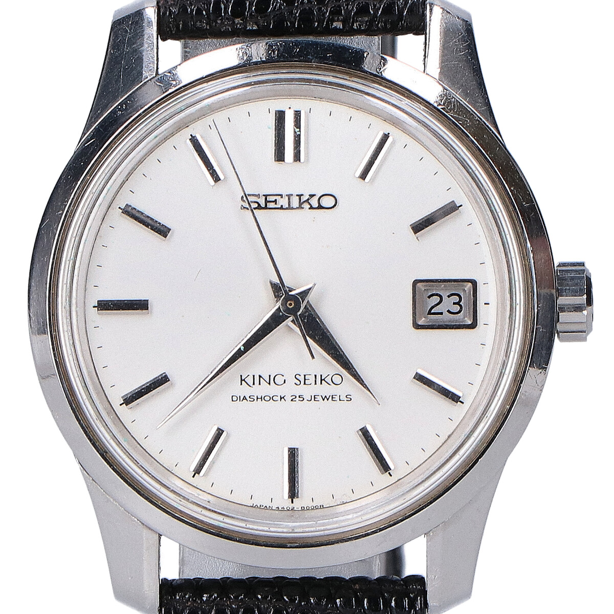 セイコーのSS キングセイコー 4402-8000 デイト 手巻き 腕時計の買取実績です。