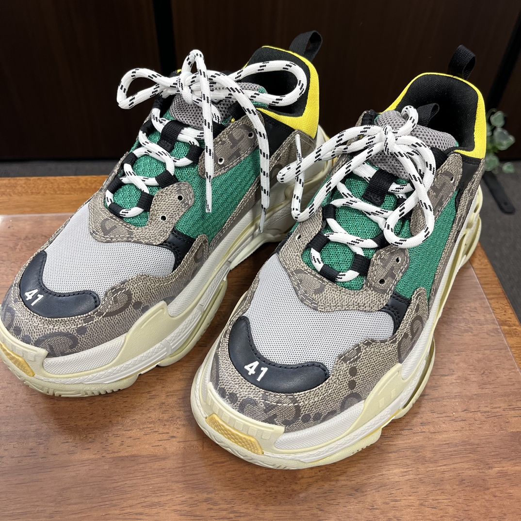 ザ ハッカー プロジェクト Triple S グッチ　バレンシアガ　40　コラボ