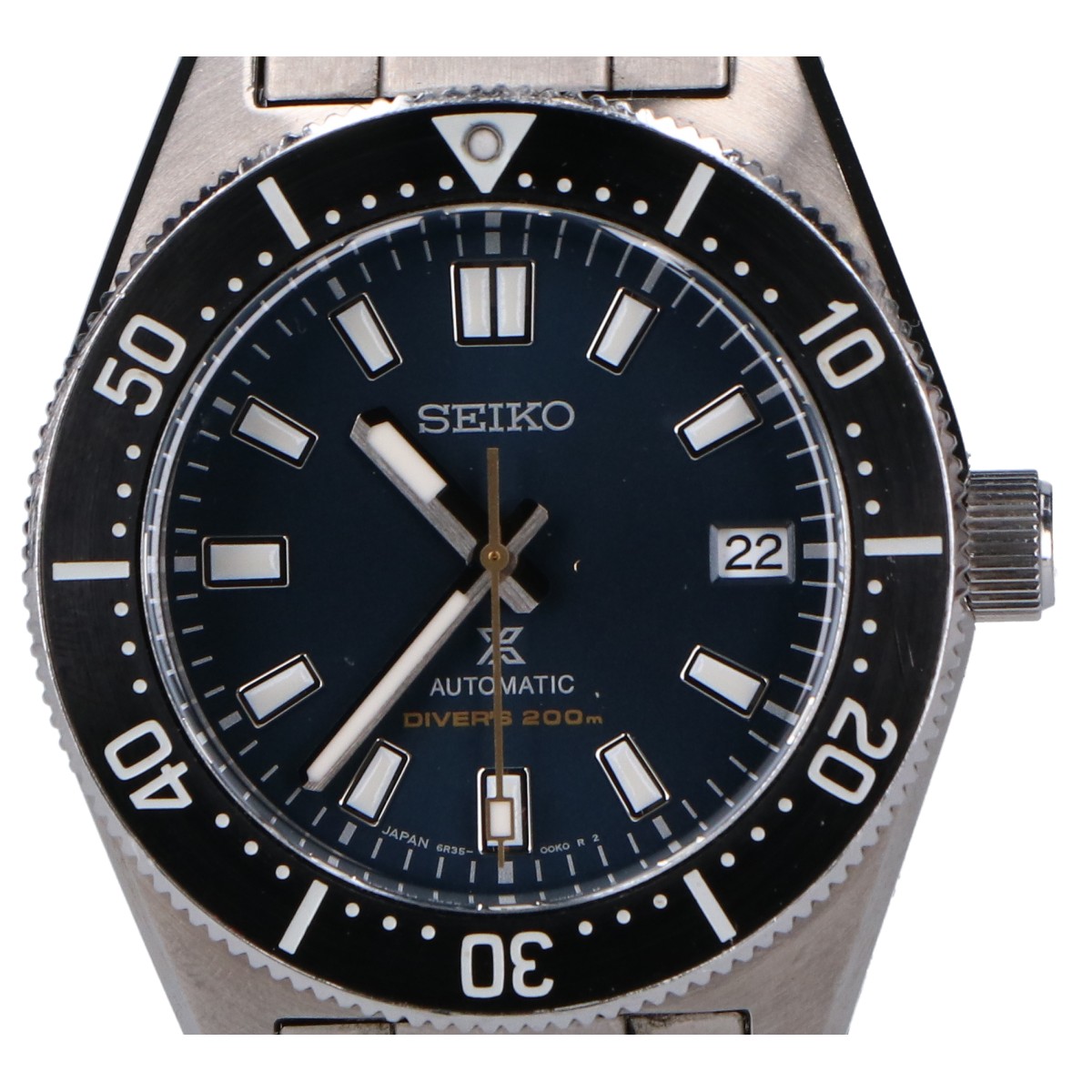 セイコーのSBDC107 6R35-00W0 55周年記念モデル プロスペックス ダイバーズ 自動巻き 腕時計 世界限定5500本の買取実績です。
