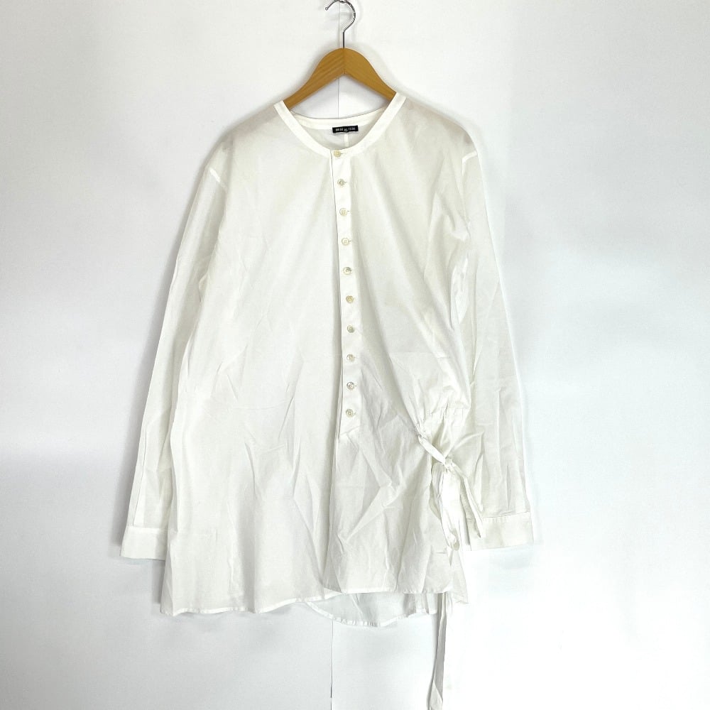 アンドゥムルメステールのホワイト アシメントリーデザイン ロングシャツの買取実績です。