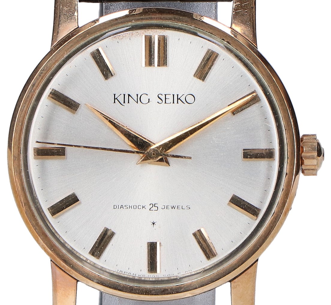 セイコーの14KGF Ref.J14102 1stモデル SDダイヤル 1963年製 手巻き 腕時計の買取実績です。
