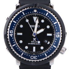 セイコー エディフィス別注 STBR015 Cal.V147 ダイバースキューバ ソーラー腕時計 買取実績です。