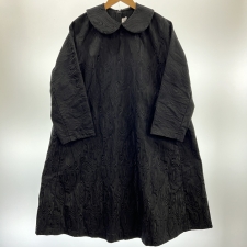 浜松入野店でコムデギャルソンコムデギャルソンの19年製のブラックで丸襟のワンピース、RE-O025を買取しました。状態は綺麗な状態の中古美品です。