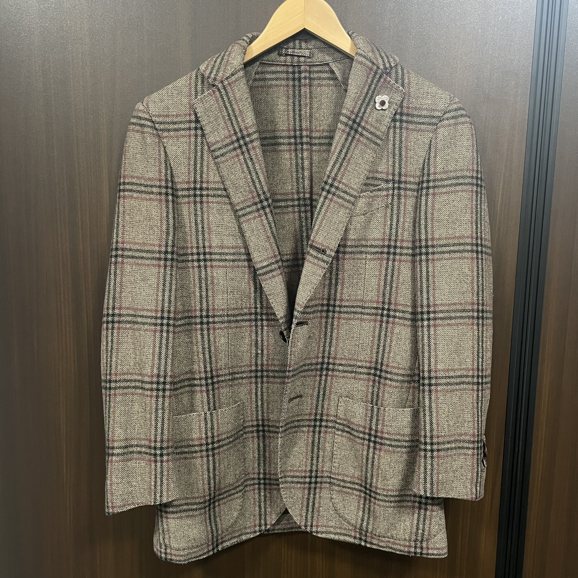 ラルディーニ新品未使用 ブラウンチェック柄 スーツ52 ラルディーニ新品未使用 ブラウンチェック柄 スーツ52 - メルカリ