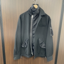 サカイのウールサージナイロンブルゾン 21-02661Mの買取実績です。