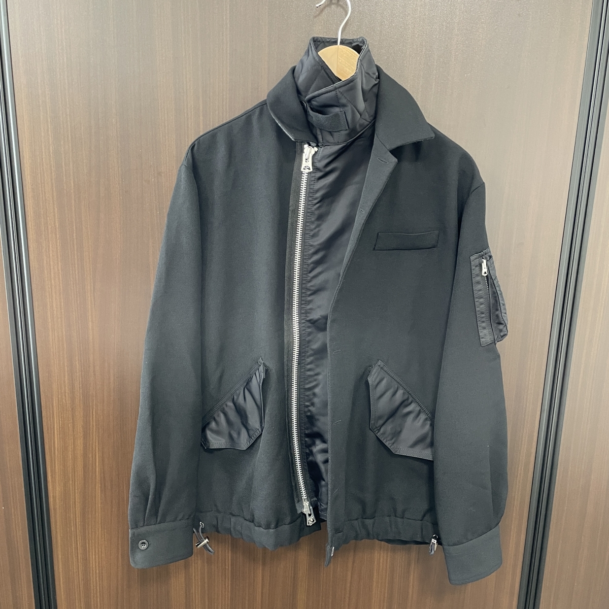 新品未使用/タグ付き/sacaiダウン 心斎橋でサカイを買取。ウール