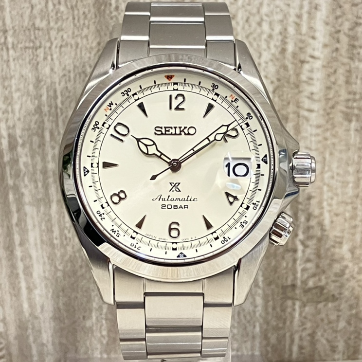 SEIKO PROSPEX PADI 自動巻き腕時計 （銀座本店で、セイコープロ 