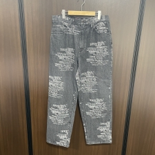 シュプリーム 23SS ブラック Trademark Jacquard Baggy Jean 買取実績です。