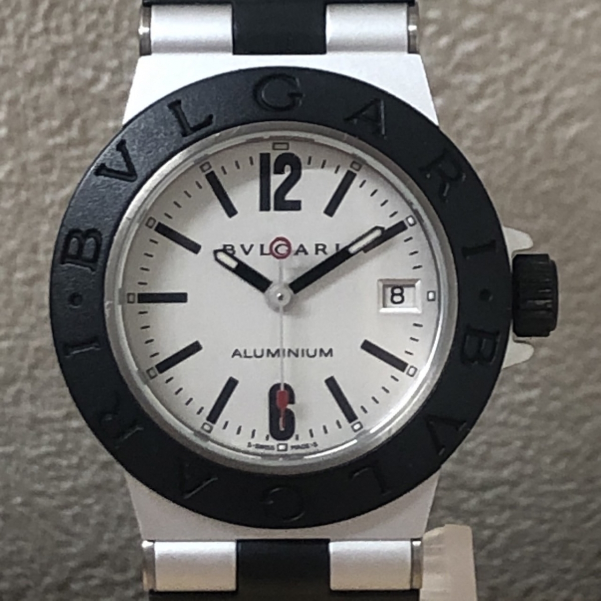 ブルガリのアルミニウム クオーツ腕時計 AL29TAの買取実績です。