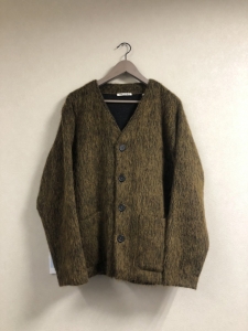 アワーレガシー 2021年AW CARDIGAN OLIVE MELANGE MOHAIR M4213CRM オリーブ モヘアカーディガン 買取実績です。