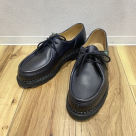 パラブーツのMICHAEL ミカエル レザー チロリアンシューズ ブラックの買取実績です。