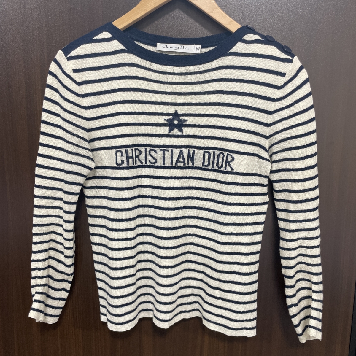 心斎橋でクリスチャンディオールを買取。ディオリビエラのボーダー