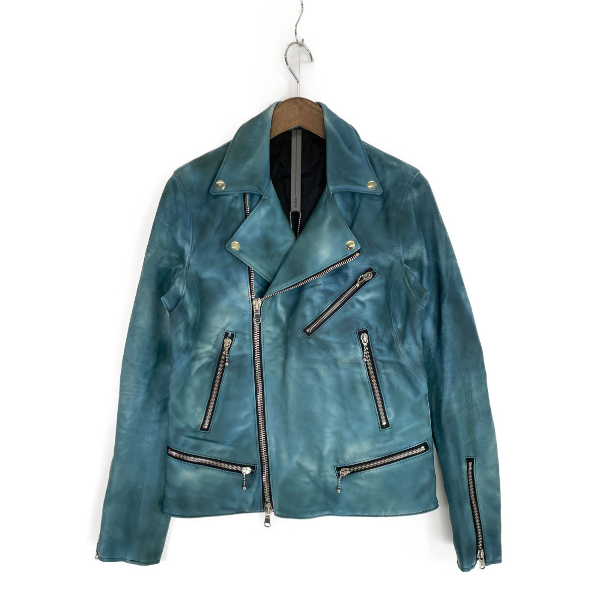 試着のみ‼️STRUM ストラム Burning dyed バーニングダイ ブルー