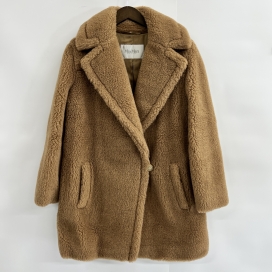 マックスマーラの19AW キャメル シルク コート テディベア アイコン 101626936の買取実績です。