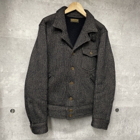 フリーホイーラーズの2021AW ブラック UNION SPECIAL OVERALLS LUMPER ビーチクロスジャケットの買取実績です。
