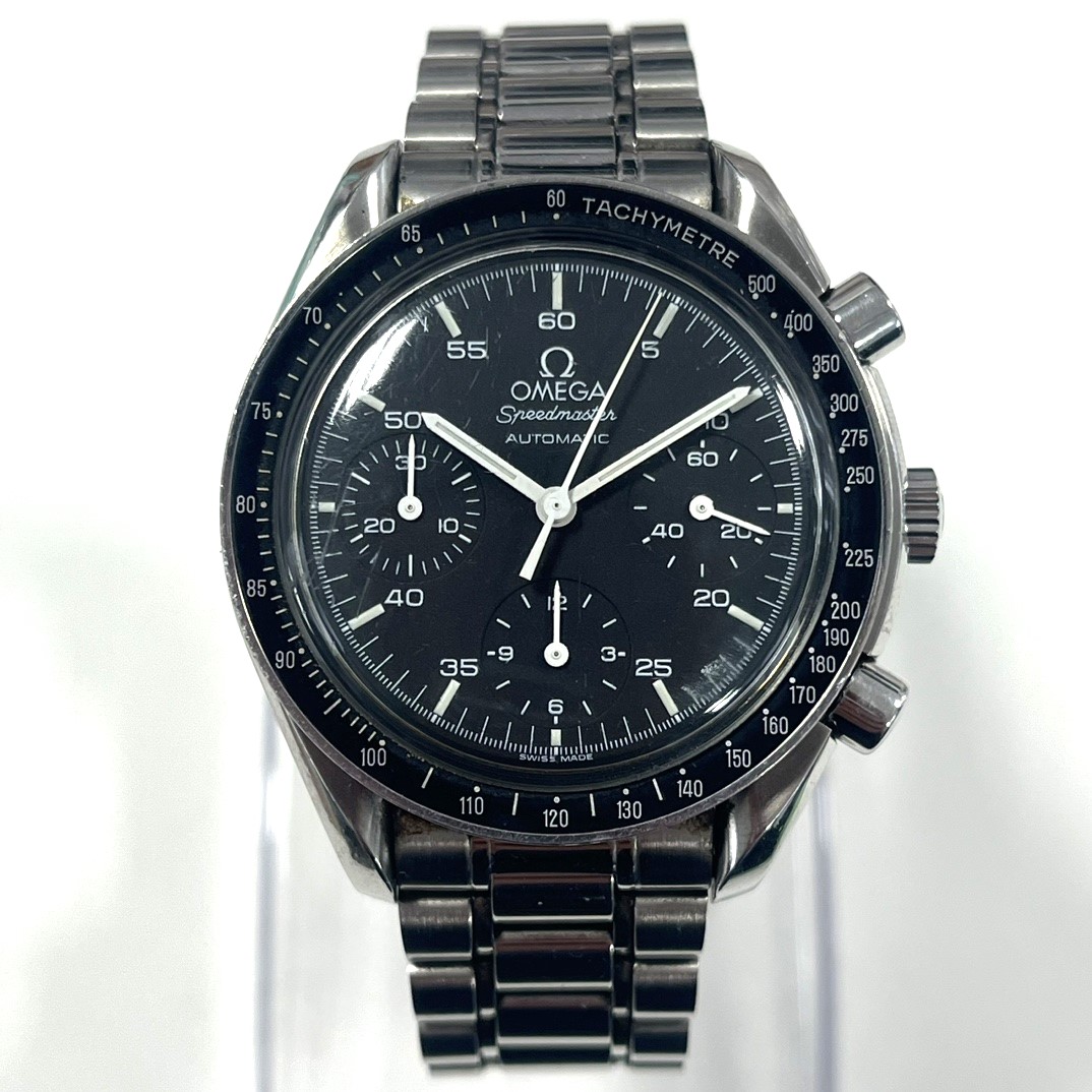 オメガの3510.10 ブラック スピードマスター 自動巻き腕時計の買取実績です。
