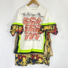 コムデギャルソン ヴェルサーチェコラボ ローリングストーンズデザイン レイヤードTシャツ 買取実績です。