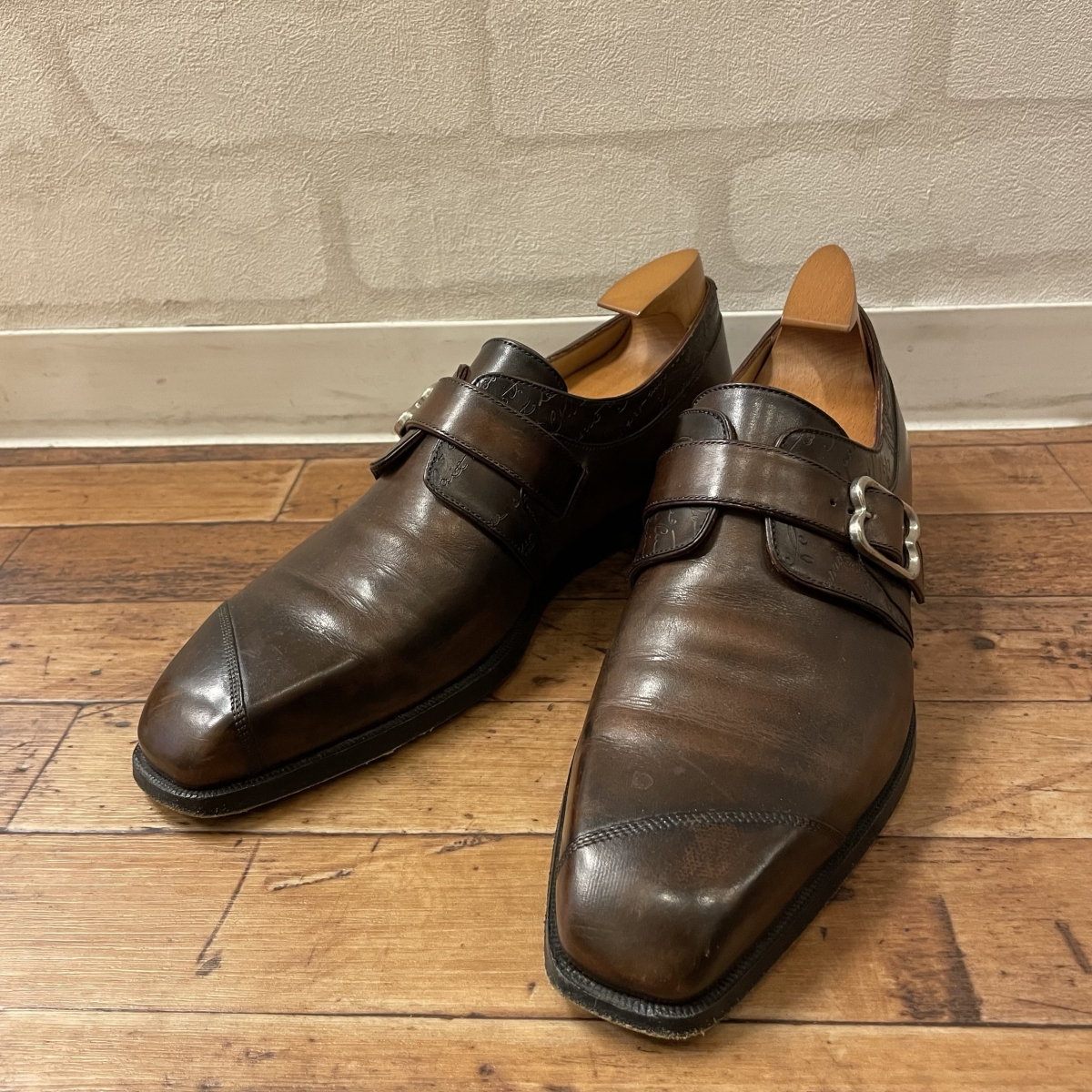 銀座でベルルッティを買取。ベネチアンレザーの一部スクリット